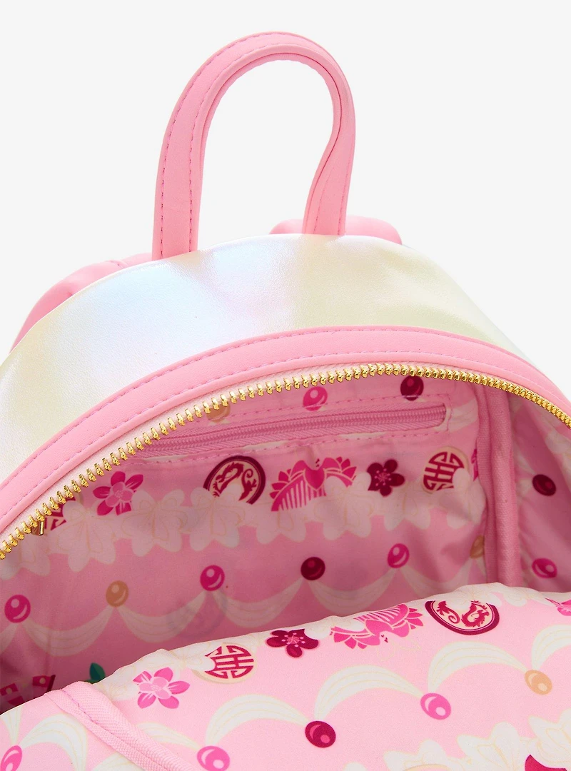 Loungefly Disney Mulan Cake Iridescent Mini Backpack - BoxLunch Exclusive