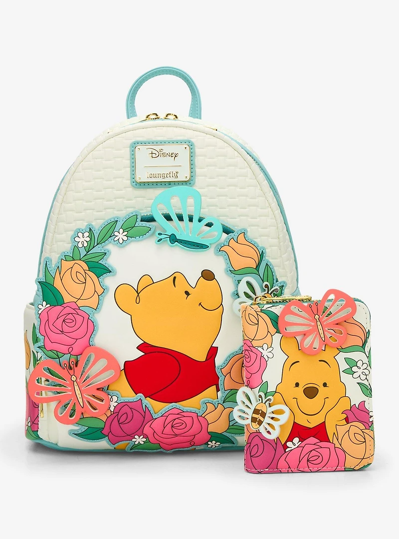 Loungefly Disney Winnie the Pooh Floral Mini Backpack - BoxLunch Exclusive