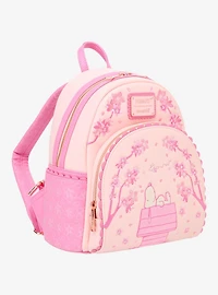 Loungefly Peanuts Cherry Blossom Snoopy Mini Backpack - BoxLunch Exclusive