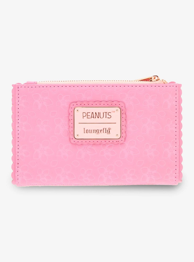 Loungefly Peanuts Snoopy Cherry Blossom Wallet - BoxLunch Exclusive