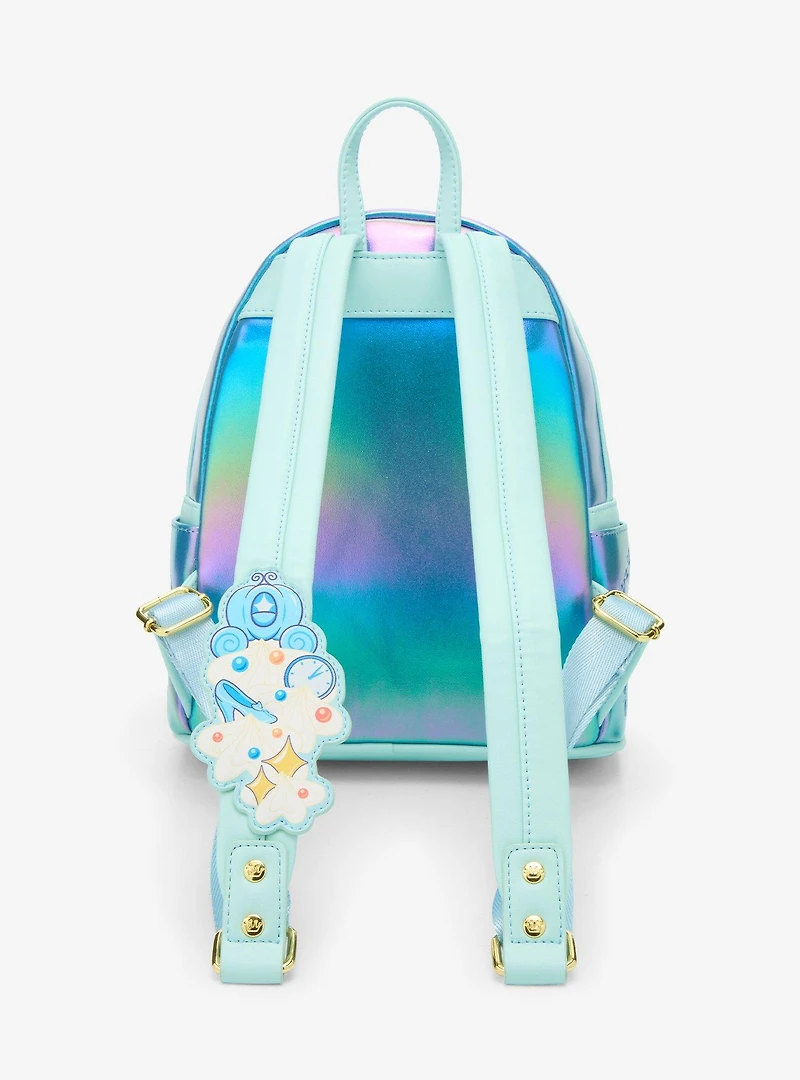 Loungefly Disney Cinderella Cake Iridescent Mini Backpack - BoxLunch Exclusive