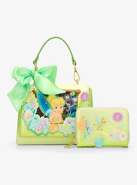 Loungefly Disney Peter Pan Tinker Bell Flower Iridescent Crossbody Bag — BoxLunch Exclusive