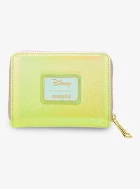 Loungefly Disney Peter Pan Tinker Bell Flower Iridescent Zip Wallet — BoxLunch Exclusive