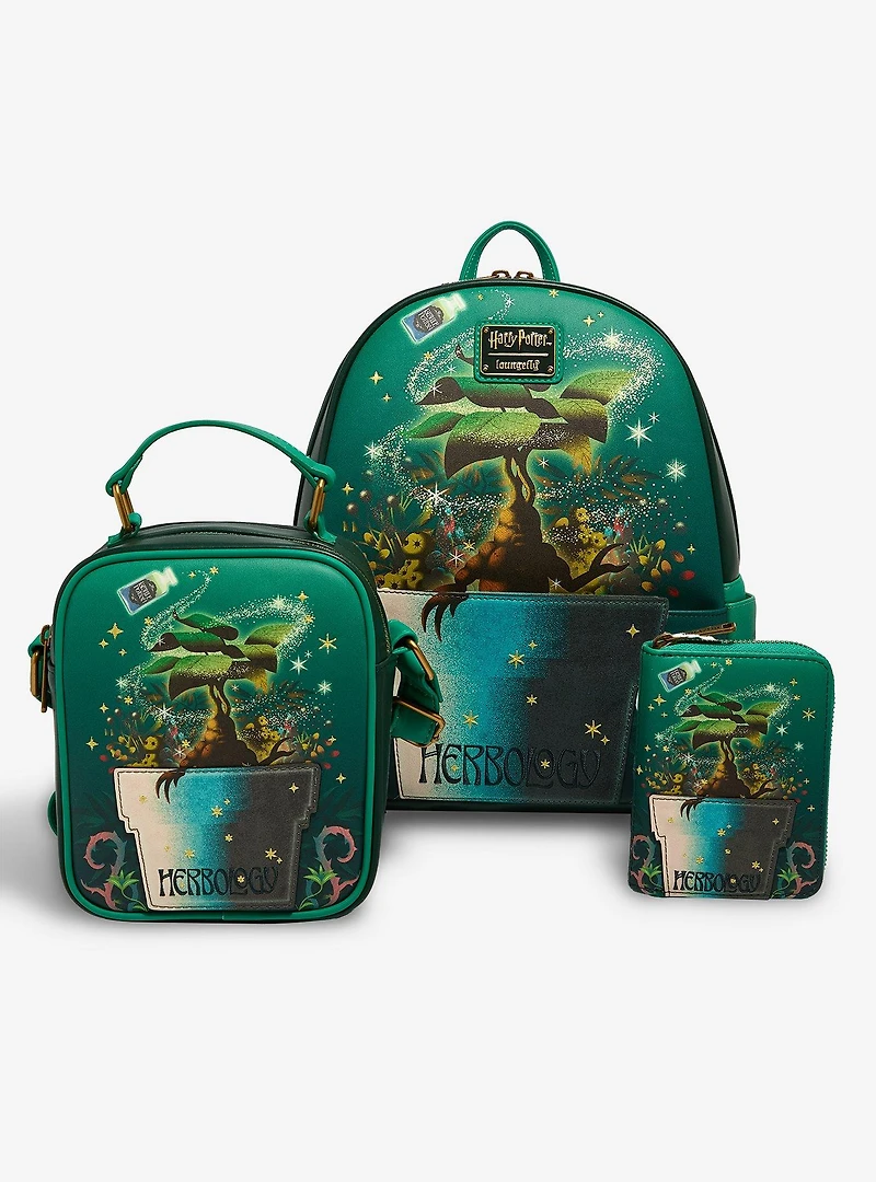 Loungefly Harry Potter Herbology Mandrake Crossbody Bag - BoxLunch Exclusive