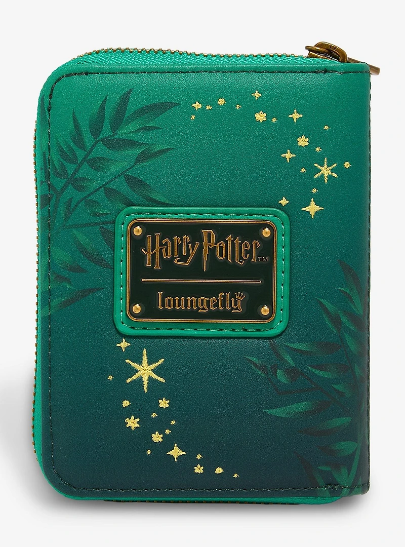 Loungefly Harry Potter Herbology Mandrake Small Zip Wallet - BoxLunch Exclusive