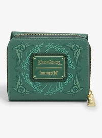 Loungefly The Lord of the Rings Leaf of Lórien Zip Wallet - BoxLunch Exclusive