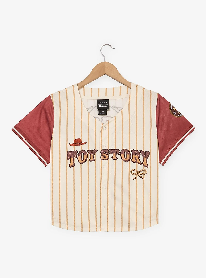 Disney Pixar Toy Story Jessie Women's Cropped Baseball Jersey - BoxLunch Exclusive