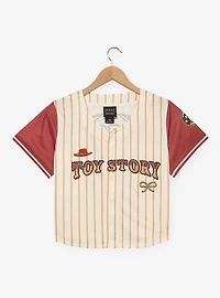 Disney Pixar Toy Story Jessie Women's Cropped Baseball Jersey - BoxLunch Exclusive