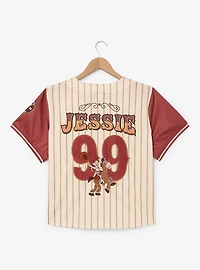 Disney Pixar Toy Story Jessie Women's Plus Cropped Baseball Jersey - BoxLunch Exclusive