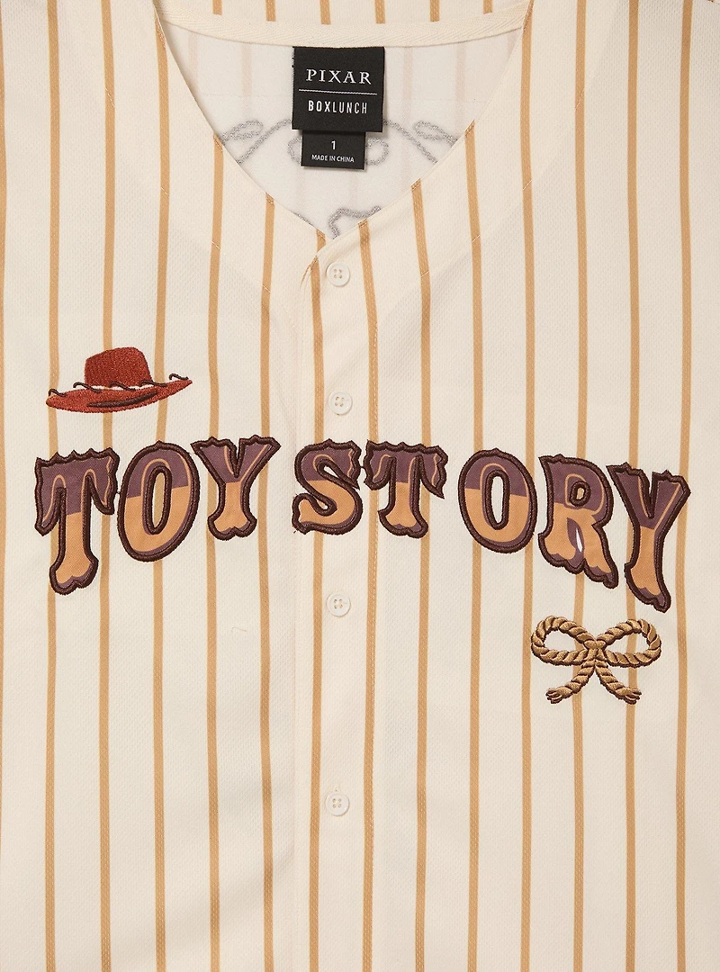 Disney Pixar Toy Story Jessie Women's Plus Cropped Baseball Jersey - BoxLunch Exclusive