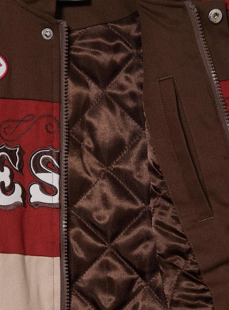 Disney Pixar Toy Story Jessie Women's Cropped Racing Jacket - BoxLunch Exclusive