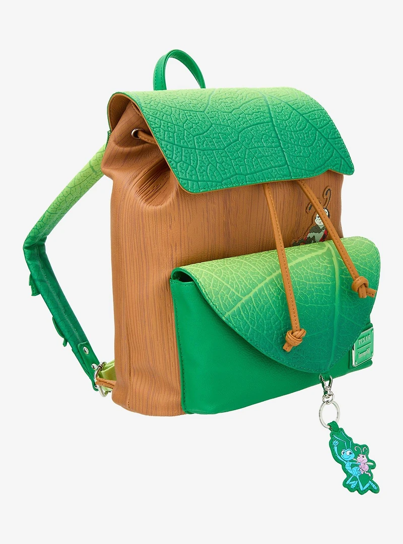 Loungefly Disney Pixar A Bug's Life Leaf Mini Backpack - BoxLunch Exclusive