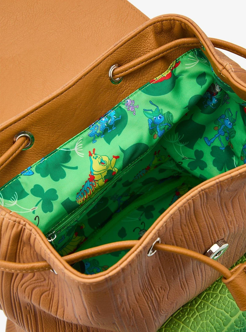 Loungefly Disney Pixar A Bug's Life Leaf Mini Backpack - BoxLunch Exclusive
