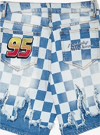 Disney Pixar Cars Checkered Women's Shorts — BoxLunch Exclusive