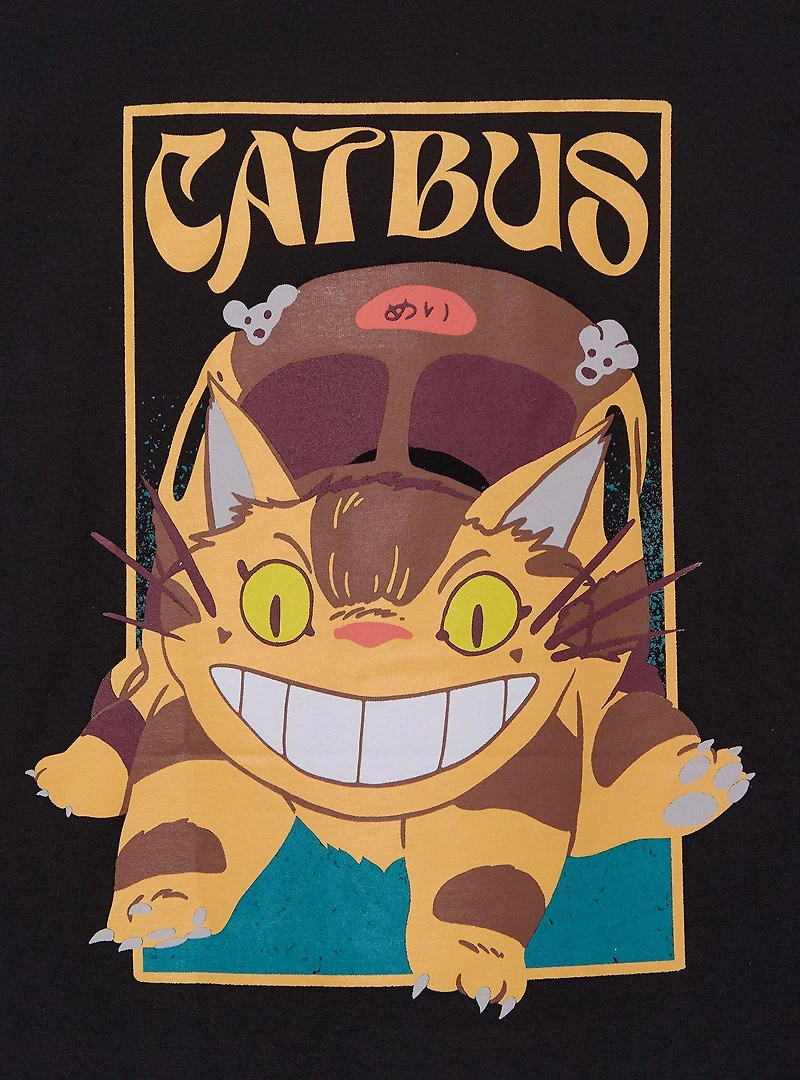 Studio Ghibli® My Neighbor Totoro Catbus Portrait T-Shirt - BoxLunch Exclusive