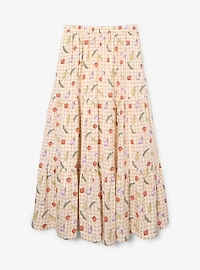 Studio Ghibli® My Neighbor Totoro Veggies Gingham Maxi Skirt — BoxLunch Exclusive