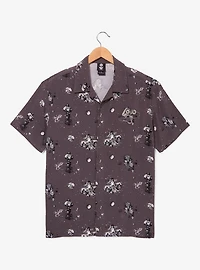 DC Comics Supergirl Lobo Allover Print Woven Button-Up - BoxLunch Exclusive