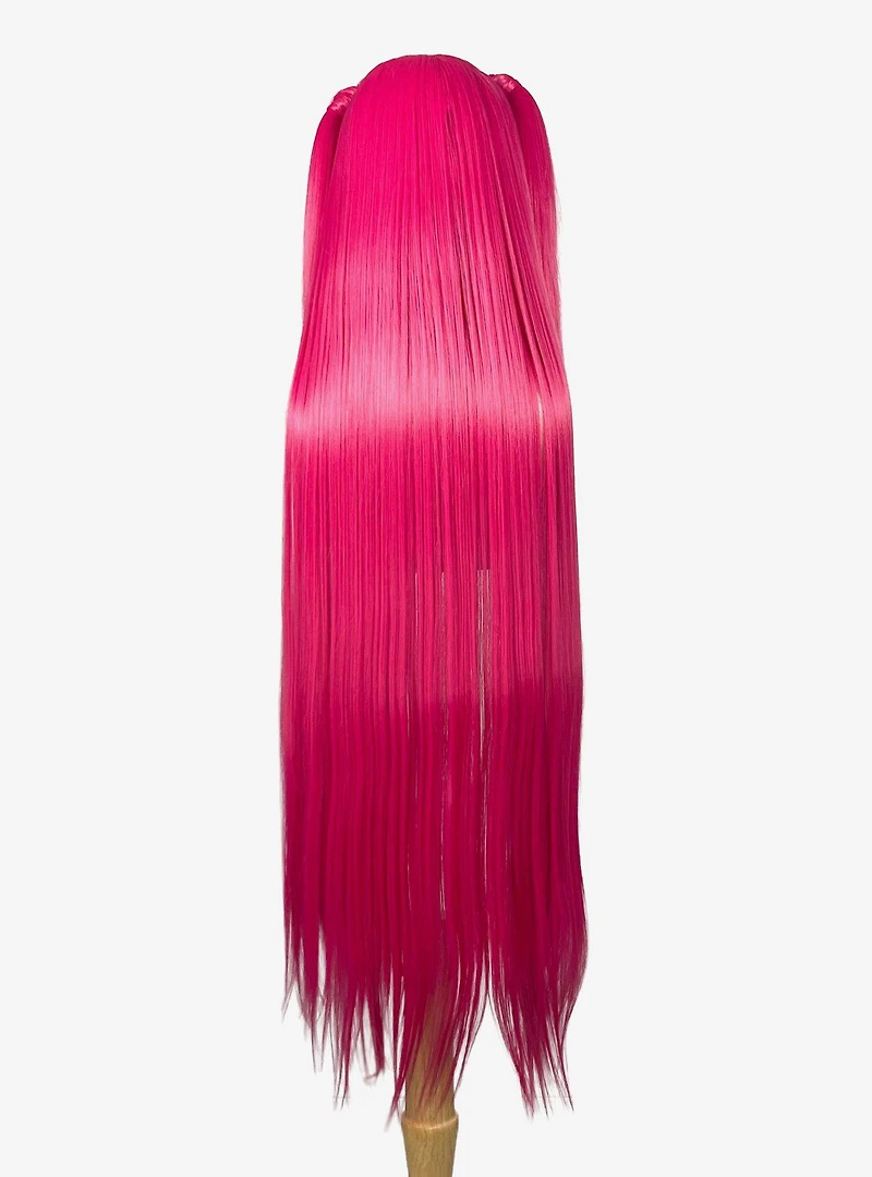 Pink Long Lace Front Wig