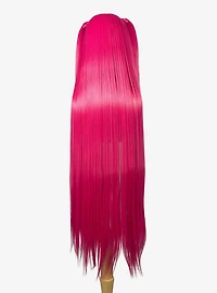 Pink Long Lace Front Wig