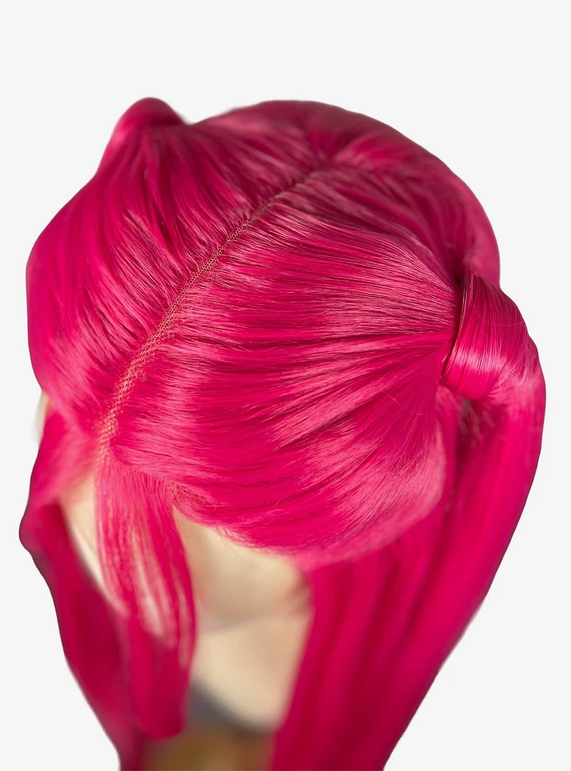 Pink Long Lace Front Wig