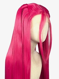 Pink Long Lace Front Wig