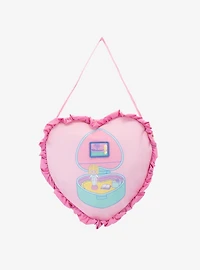 Whatever! Makes You Happy x Polly Pocket Heart Compact Padded Nylon Tote Bag