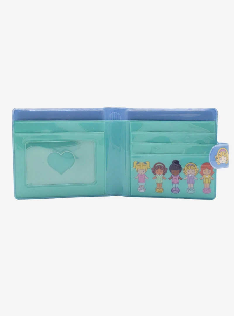 Whatever! Makes You Happy x Polly Pocket Padded Vinyl Snap Wallet