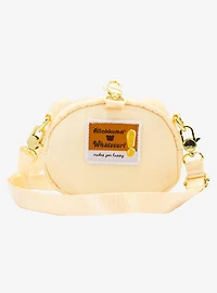 Whatever! Makes You Happy x Rilakkuma Kirolakkuma Padded Nylon Mini Crossbody Bag