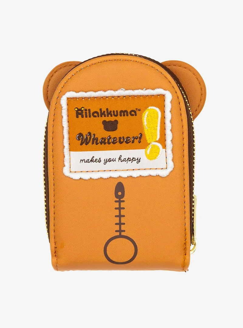 Whatever! Makes You Happy X Rilakkuma Figural Accordion Wallet