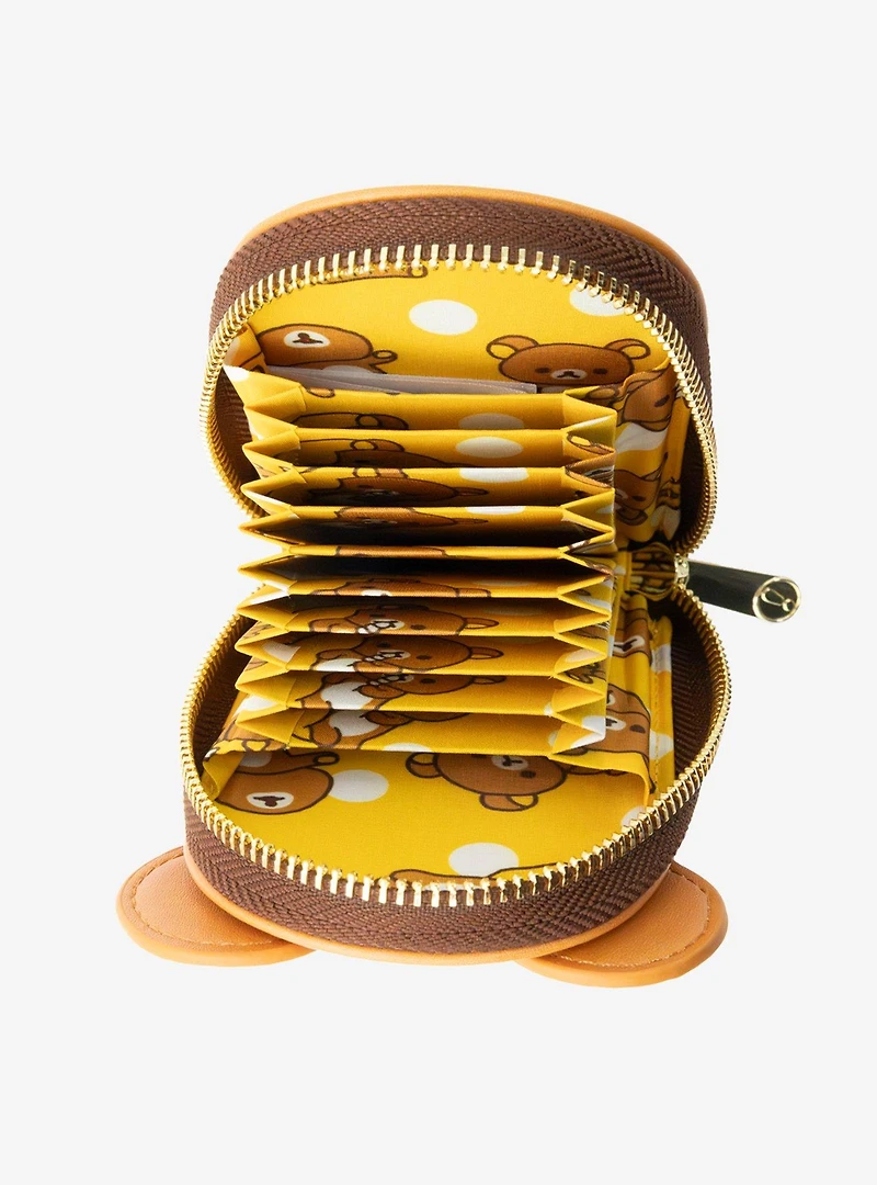Whatever! Makes You Happy X Rilakkuma Figural Accordion Wallet