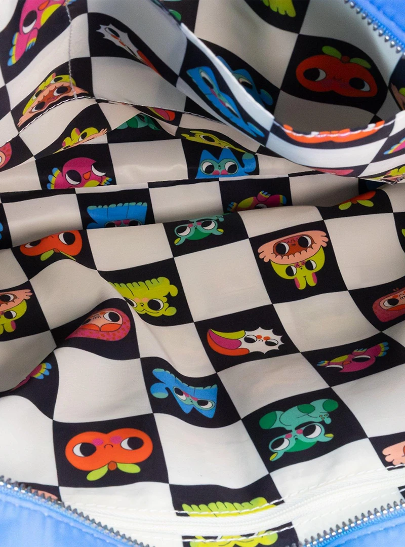 Whatever! Makes You Happy x Burger Babie Smile Nylon Padded Tote Bag