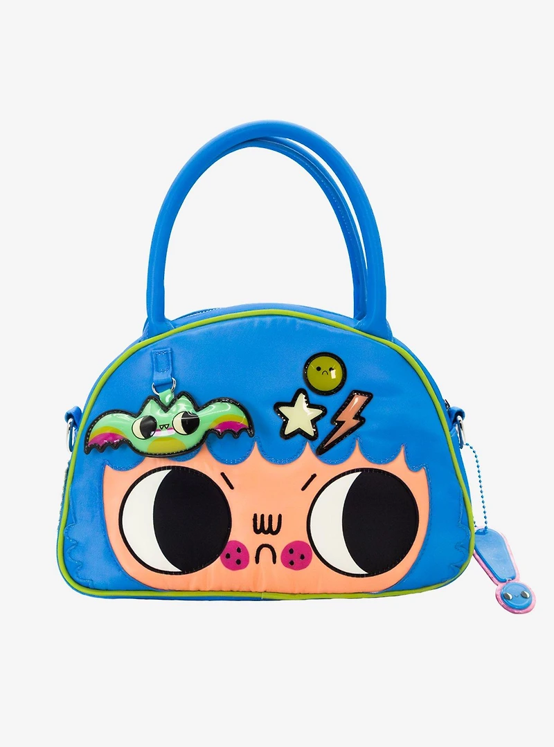 Whatever! Makes You Happy x Burger Babie Convertible Crossbody Bowler Bag