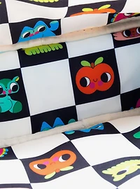 Whatever! Makes You Happy x Burger Babie Convertible Crossbody Bowler Bag