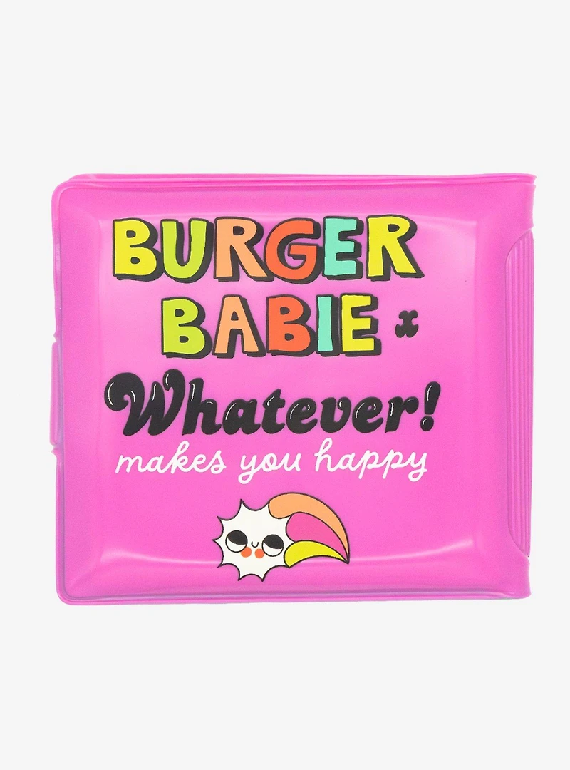 Whatever! Makes You Happy x Burger Babie Deer Padded Vinyl Wallet