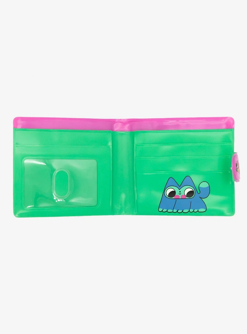 Whatever! Makes You Happy x Burger Babie Deer Padded Vinyl Wallet