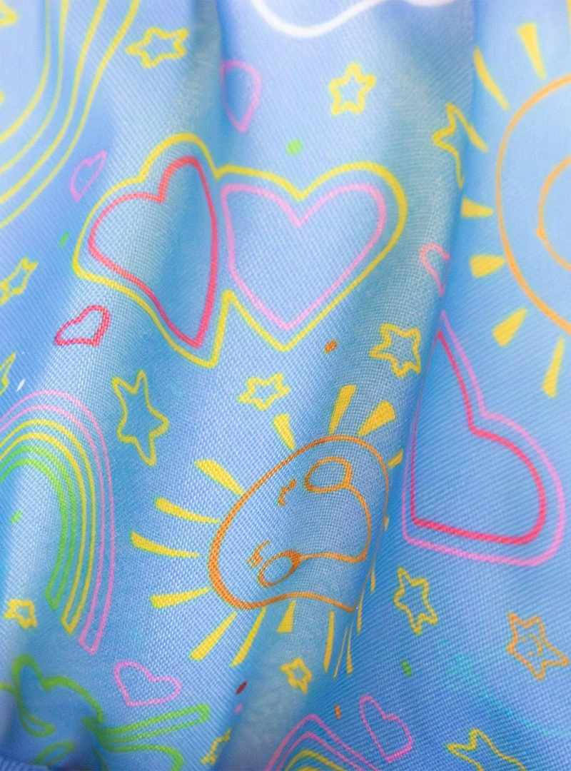 Whatever! Makes You Happy Care Bears Caring Meter Mini Crossbody Bag