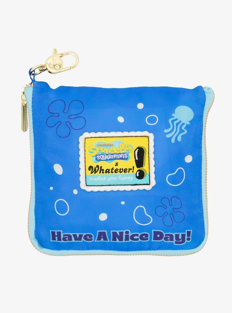 Whatever! Makes You Happy SpongeBob SquarePants Barg'N-Mart Reusable Tote Bag