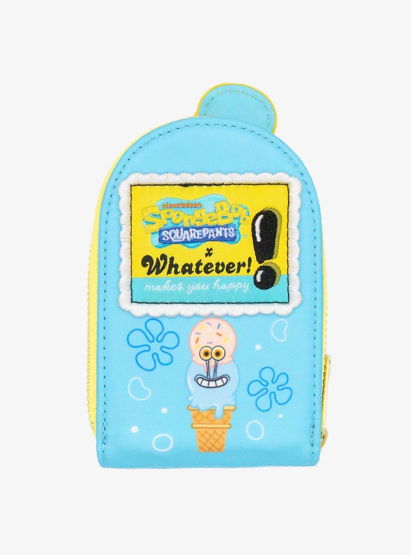 Whatever! Makes You Happy x SpongeBob SquarePants Ice Cream SpongeBob Accordion Wallet