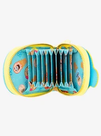 Whatever! Makes You Happy x SpongeBob SquarePants Ice Cream SpongeBob Accordion Wallet