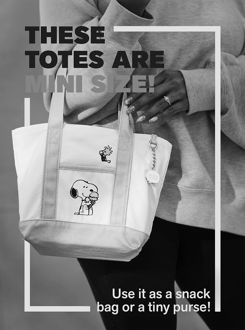 Peanuts Snoopy Blind Bag Mini Canvas Tote Bag - BoxLunch Exclusive
