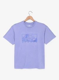 Pokémon Embroidered Gengar Panel Portrait T-Shirt - BoxLunch Exclusive