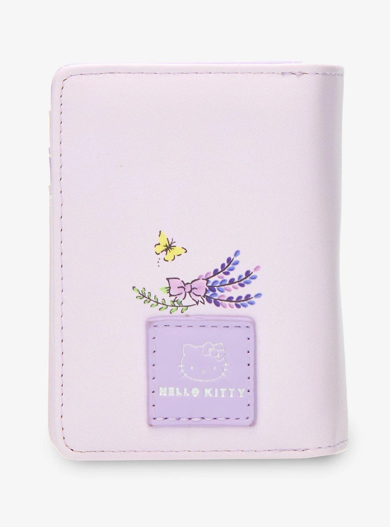 Sanrio Hello Kitty Lavender Flower Wallet - BoxLunch Exclusive