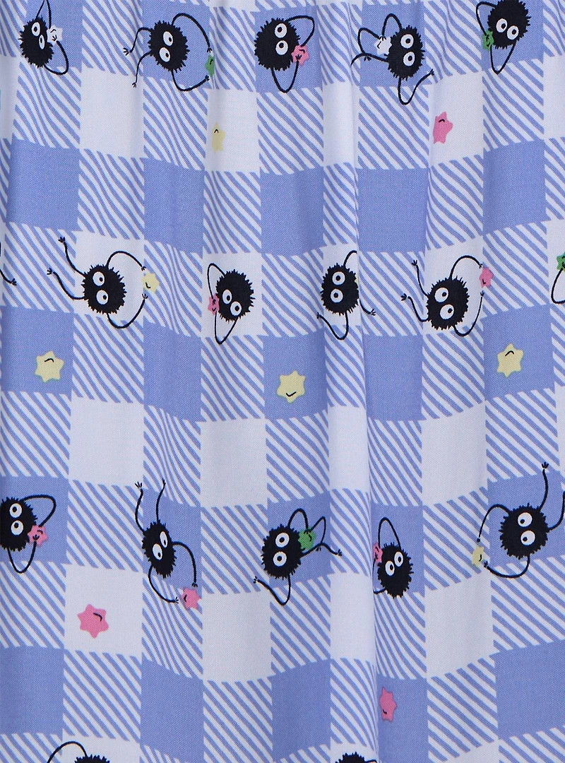 Studio Ghibli® Spirited Away Soot Sprites Gingham Midi Dress - BoxLunch Exclusive
