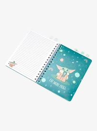 Star Wars The Mandalorian Grogu & Planets Figural Tab Journal - BoxLunch Exclusive