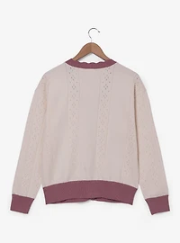 Sanrio Hello Kitty and Friends Bakery Scalloped Women's Cardigan — BoxLunch Exclusive