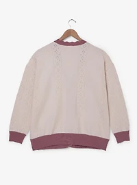 Sanrio Hello Kitty and Friends Bakery Women's Plus Scalloped Cardigan — BoxLunch Exclusive