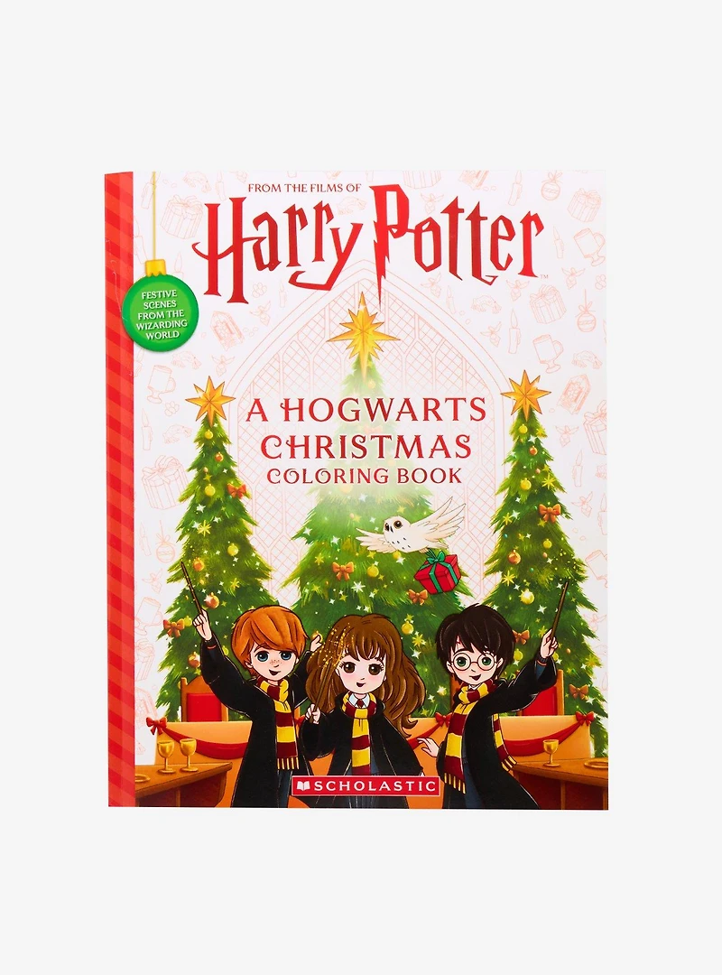Harry Potter: A Hogwarts Christmas Coloring Book
