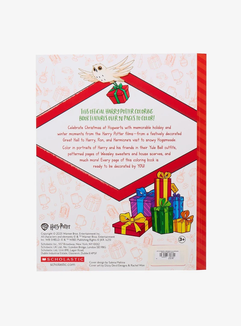 Harry Potter: A Hogwarts Christmas Coloring Book