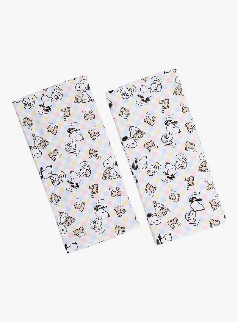 Peanuts Snoopy Bunny Kitchen Towel Set