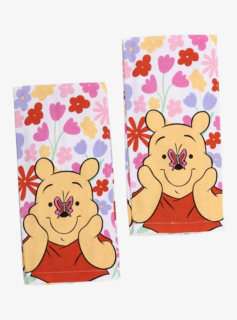 Disney Winnie the Pooh Floral Kitchen Towel Set